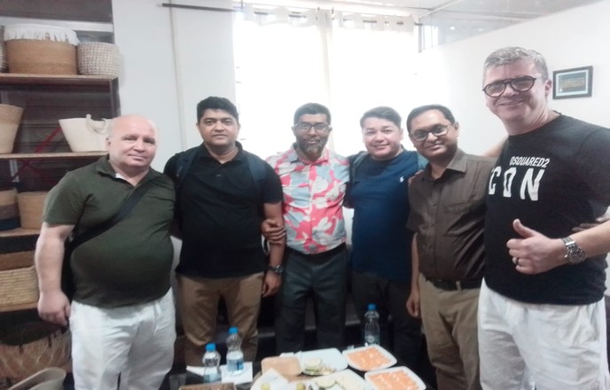 FACTORY VISIT FROM GARMANY